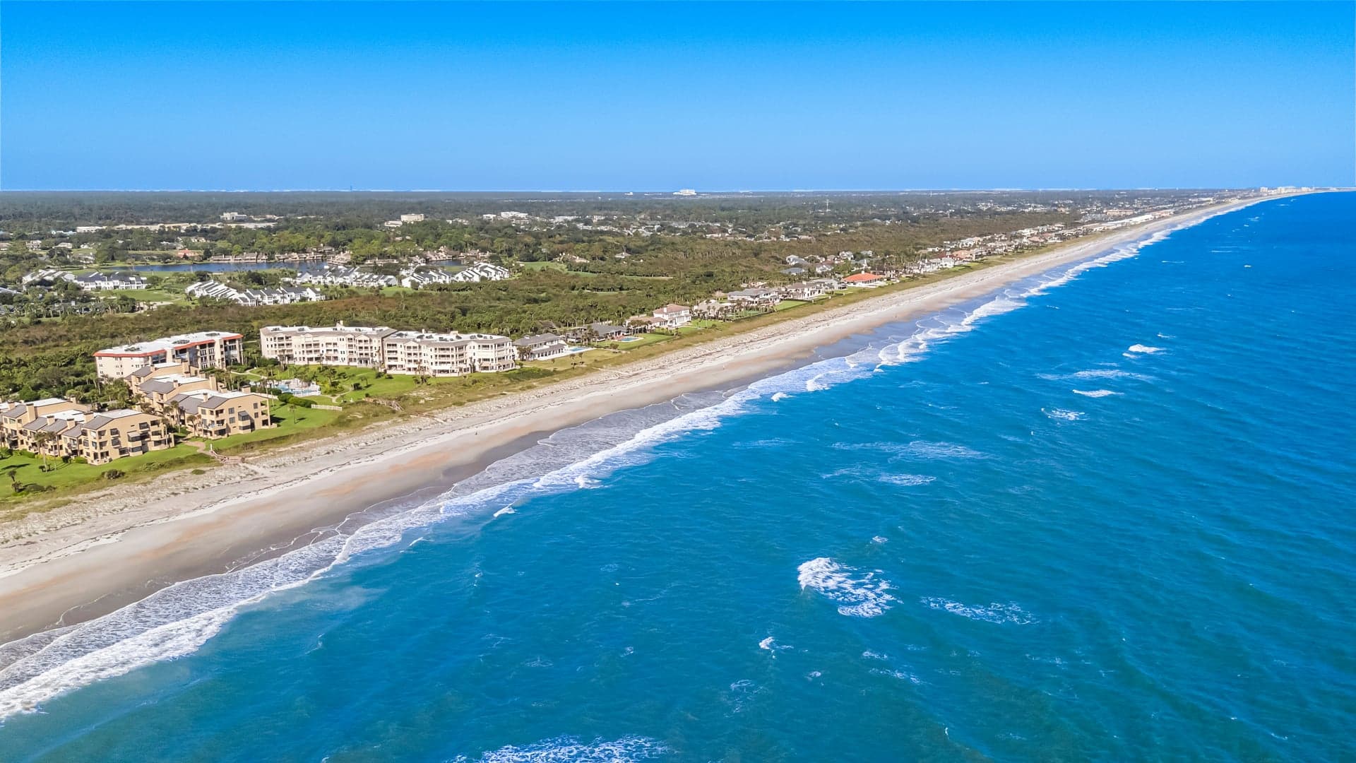 Northeast Florida coastline